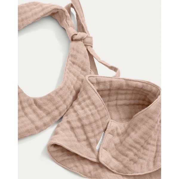 Różowe śliniaki muślinowe zestaw 2 szt. Prune – Kave Home-image-1