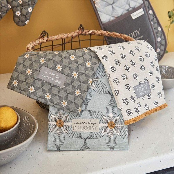 Zestaw ścierek, fartucha i rękawicy kuchennej 5 szt. Purity – Cooksmart ®-image-2