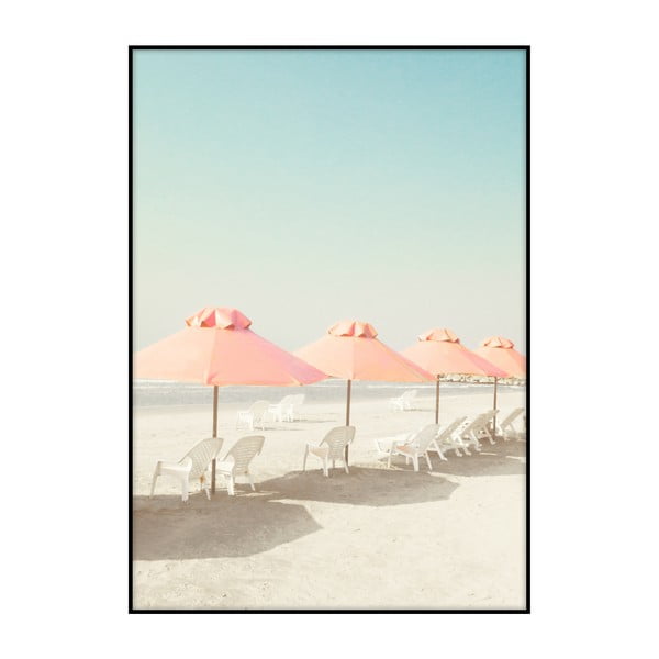 Plakat Imagioo Vintage Beach, 40x30 cm