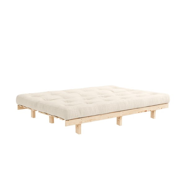 Szarobeżowa lniana sofa 200 cm Lean – Karup Design-image-4