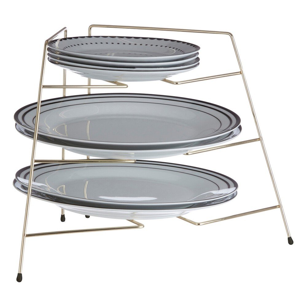 Metalowa dodatkowa półka w kolorze złota 37x25 cm Rowan – Premier Housewares