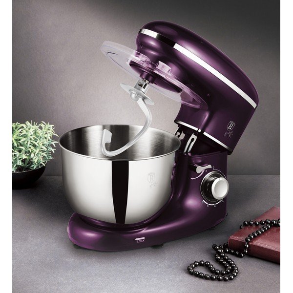 Fioletowy robot kuchenny Purple Metallic Line – BerlingerHaus-image-1