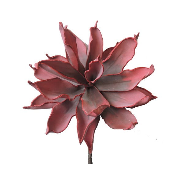 Jasnoczerwony sztuczny kwiat Stardeco Flow