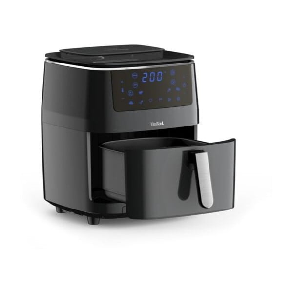 Czarna frytkownica beztłuszczowa EASY FRY&GRILL STEAM+ FW201815 – Tefal-image-3