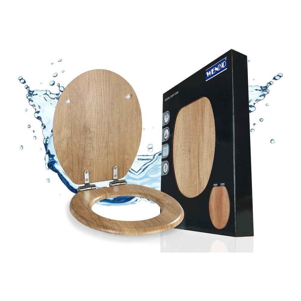 Deska sedesowa wolnoopadająca 37 x 43 cm Oak – Wenko