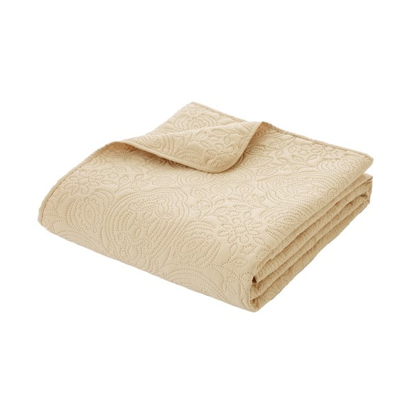Beżowa narzuta 220x230 cm Casablanca Pinsonic – Pineapple Elephant