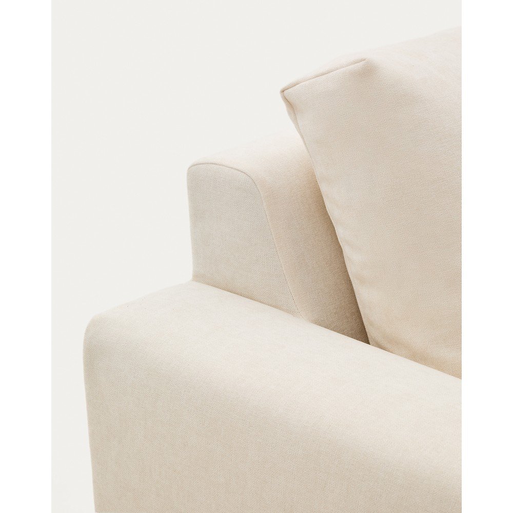 Beżowa sofa z tkaniny szenilowej 220 cm Alea – Kave Home (zdjęcie 10)