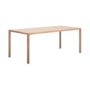 Stół z litego drewna dębowego 90x200 cm Derven – Gazzda