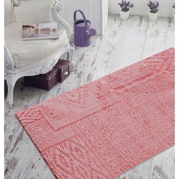 Dywan Patchwork Pudra, 50x80 cm