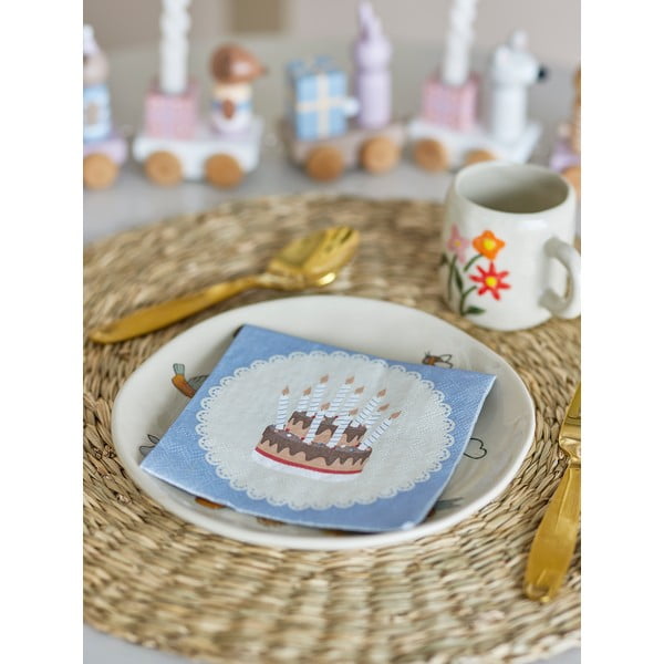 Papierowe serwetki zestaw 20 szt. Oscar – Bloomingville Mini-image-1