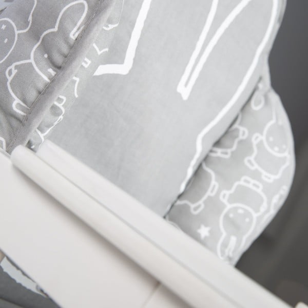 Szara wkładka do krzesełka do karmienia Miffy – Roba-image-4