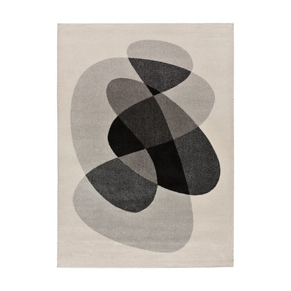 Szaro-kremowy dywan 120x170 cm Ashley – Universal