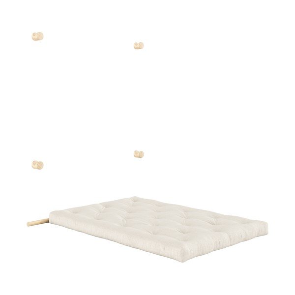 Lniana rozkładana sofa w naturalnym kolorze 135 cm Hooked – Karup Design-image-4