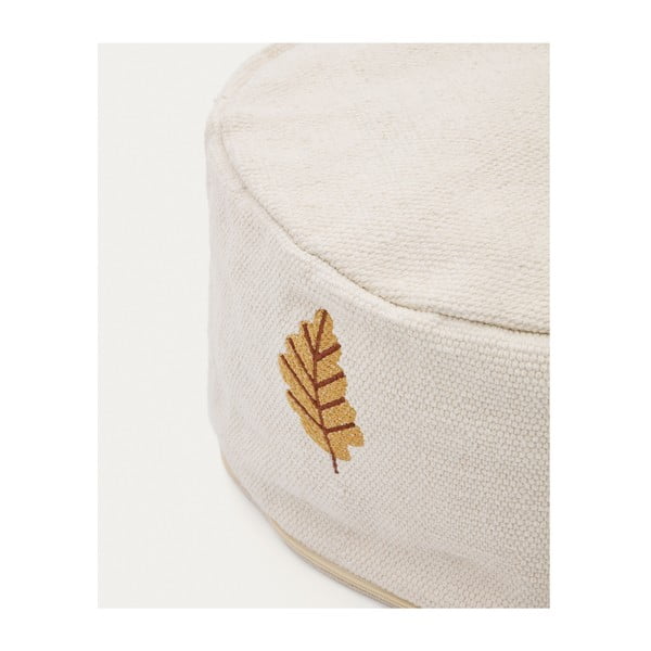 Kremowy puf dziecięcy Yanil – Kave Home-image-2