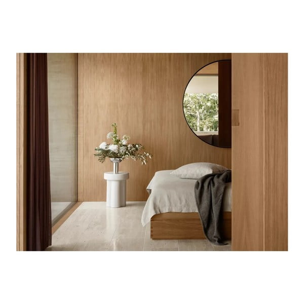 Lustro ścienne z drewnianą ramą ø 110 cm Miro – Blomus-image-1