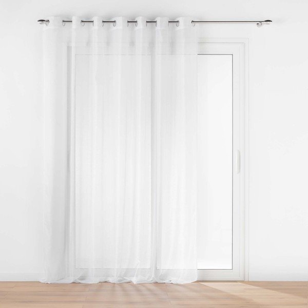 Biała firanka z woalu 240x240 cm Lissea – douceur d'intérieur