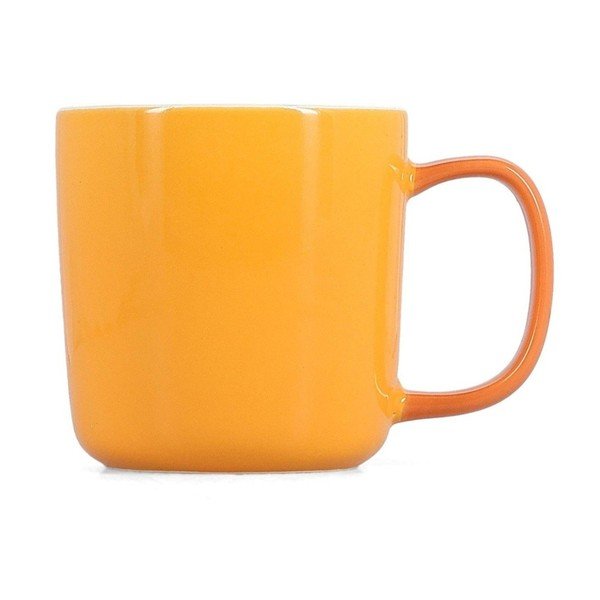 Pomarańczowy kubek new bone china 370 ml Mae – ONA