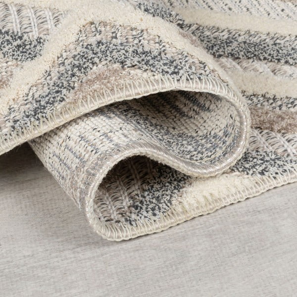 Szarobeżowy dywan odpowiedni do prania 78x150 cm Beckett – Flair Rugs-image-2