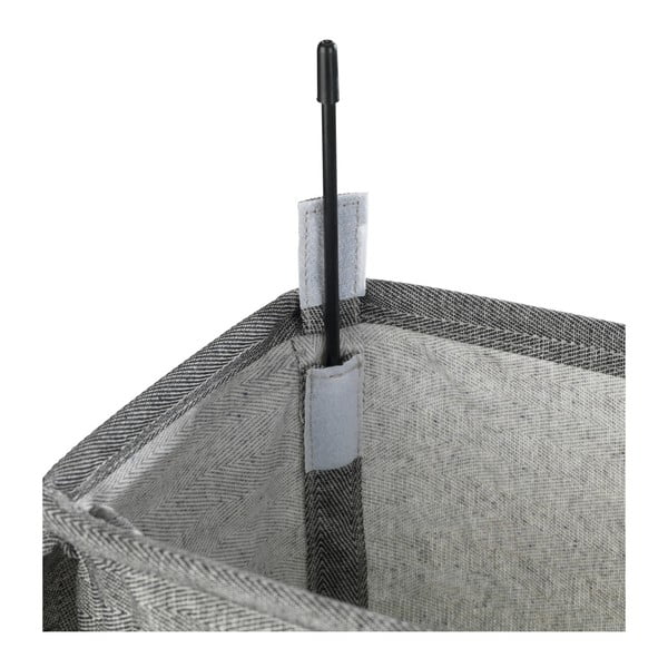 Ciemnoszary kosz na pranie Wenko Corno, 44,4 l-image-4