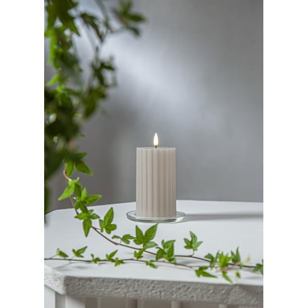 Świeczka LED (wys. 15 cm) Flamme Stripe – Star Trading-image-4