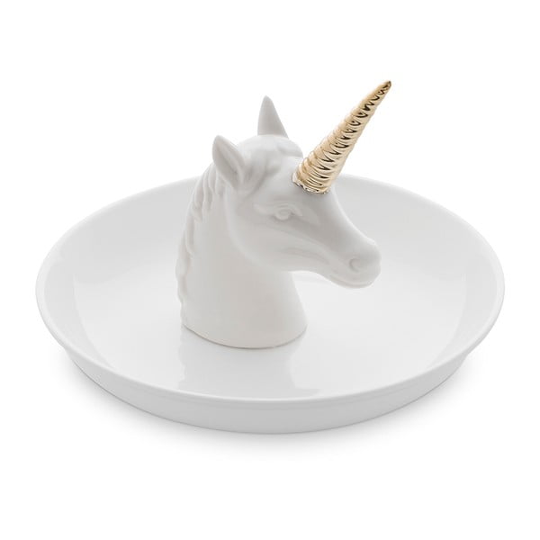 Porcelanowy talerzyk na biżuterię Unicorn – Balvi-image-2