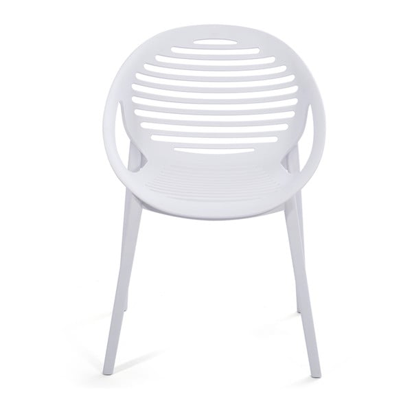 Białe krzesło ogrodowe Bonami Essentials Joanna-image-2