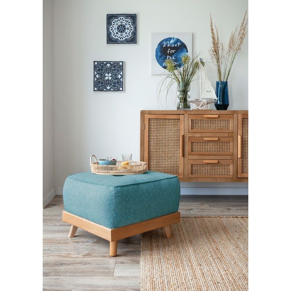 Turkusowy podnóżek Dazzling Daisy – Miuform-image-4