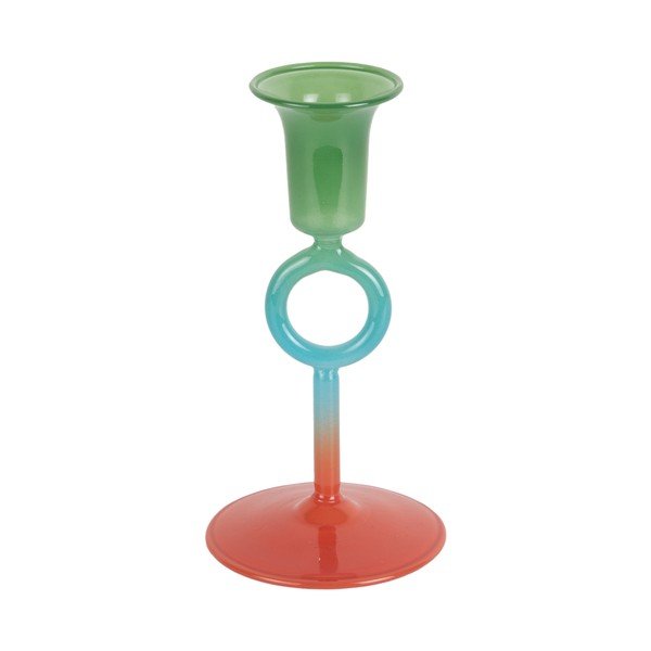 Szklany świecznik Anillo Vivo – PT LIVING