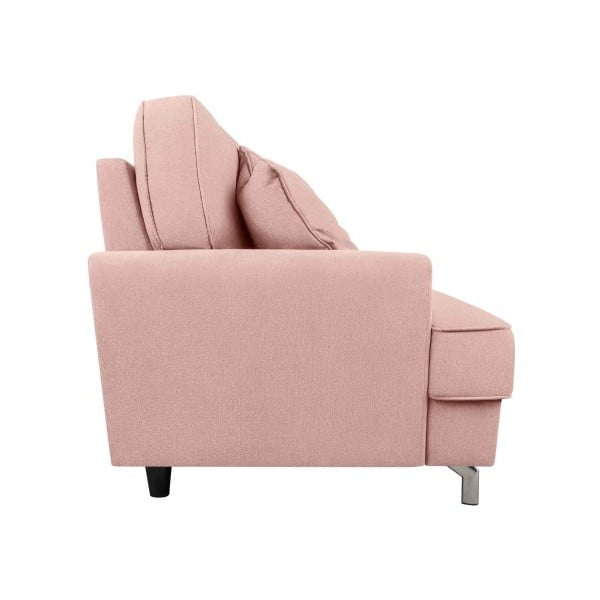 Różowa sofa dwuosobowa Kooko Home Rumba-image-3