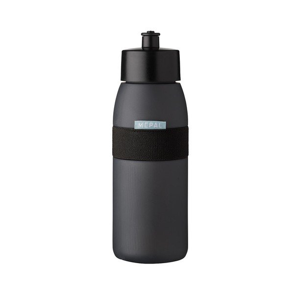 Czarna plastikowa butelka 500 ml Ellipse – Mepal