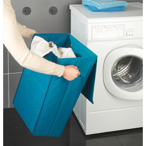 Turkusowy wiszący kosz na pranie Wenko Turbo-Loc-image-4