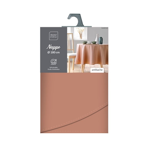 Obrus ø 180 cm Essentiel – douceur d'intérieur-image-1