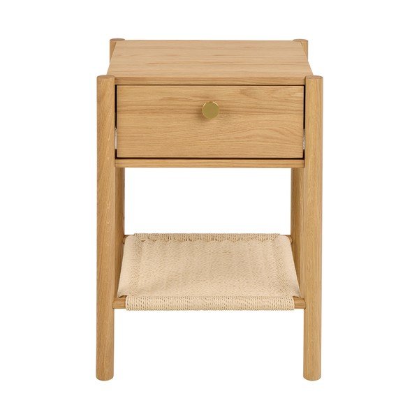 Szafka nocna w dekorze dębu w jasnym naturalnym kolorze Monfort – Actona