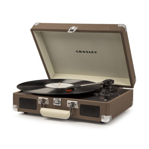 Brązowy gramofon Crosley Cruiser Deluxe