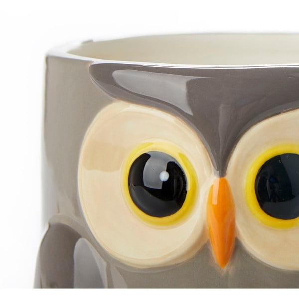 Ceramiczna doniczka ø 13,5 cm Owl – Balvi-image-1