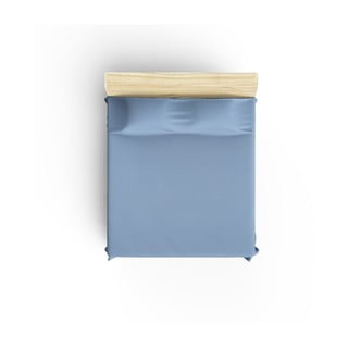 Niebieska bawełniana narzuta dwuosobowa na łóżko 200x240 cm Blue − Mijolnir