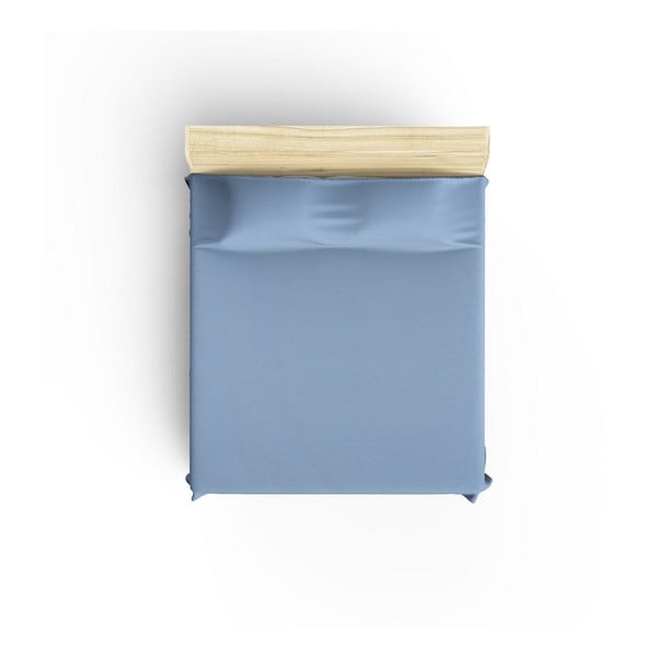 Niebieska bawełniana narzuta dwuosobowa na łóżko 200x240 cm Blue − Mijolnir-image-1