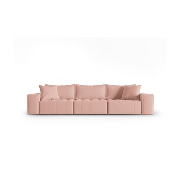 Różowa sofa 292 cm Mike – Micadoni Home