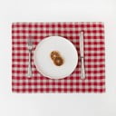 Tekstylna mata stołowa 35x45 cm Red Gingham – Linen Tales