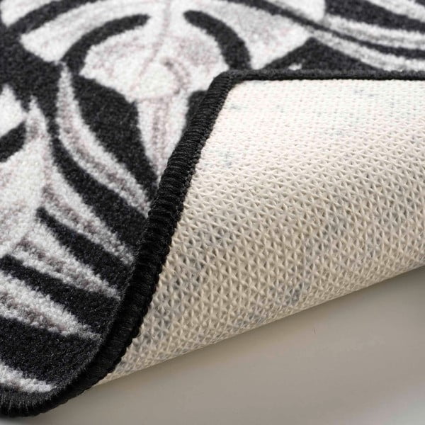 Czarny dywan odpowiedni do prania 40x60 cm Amber – douceur d'intérieur-image-3