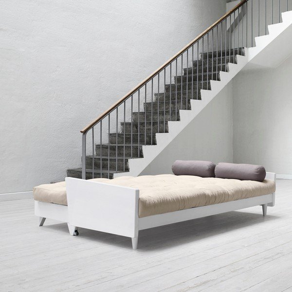 Sofa rozkładana Karup Indie White/Vision/Gris-image-3
