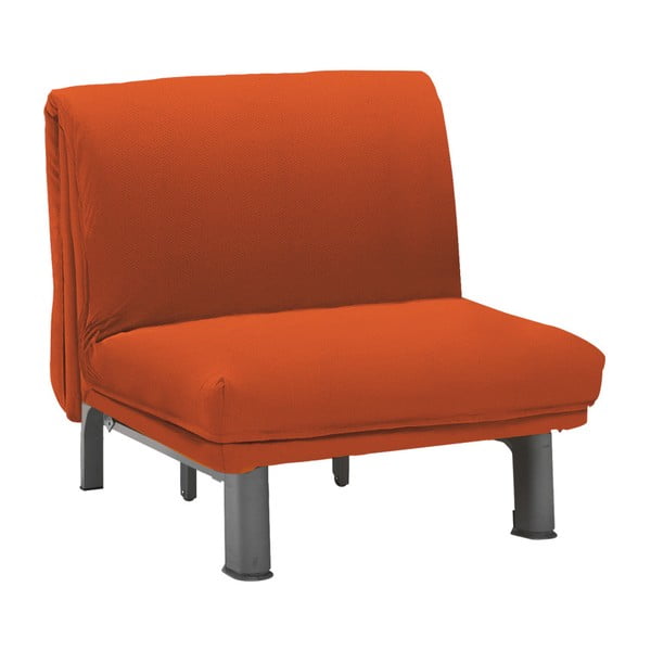 Pomarańczowy fotel rozkładany 13Casa Furios