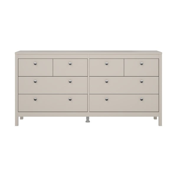 Szarobeżowa komoda 159x80x38 cm Madrid – Tvilum-image-2