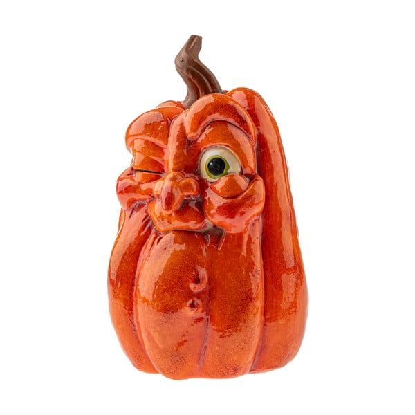 Ceramiczny świecznik z motywem Halloween Pumpkin – Dakls