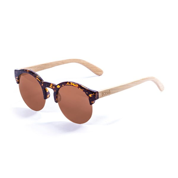 Bambusowe okulary przeciwsłoneczne z brązowymi szkłami Ocean Sunglasses Sotavento Conner