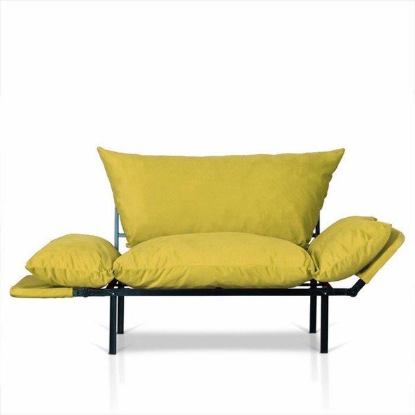 Żółta sofa Kate Louise Quinny-image-1
