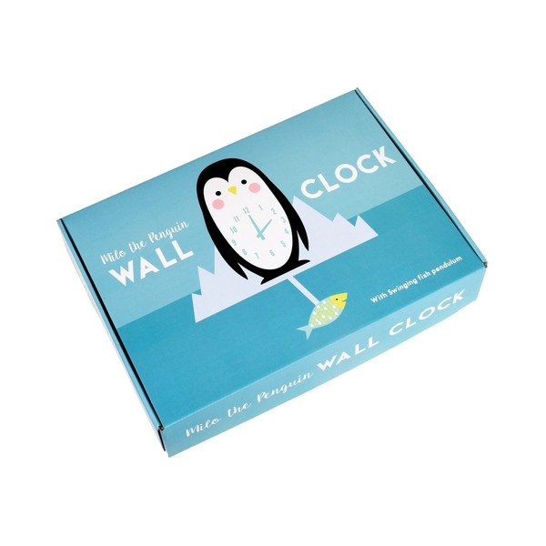 Zegar drewniany Rex London Milo The Penguin-image-3