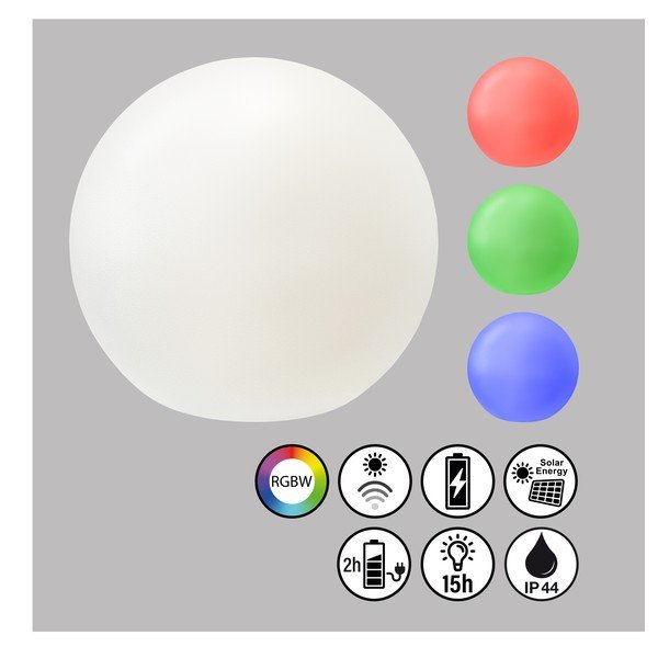 Wisząca solarna lampa LED ø 18 cm Busso – Fischer & Honsel-image-2