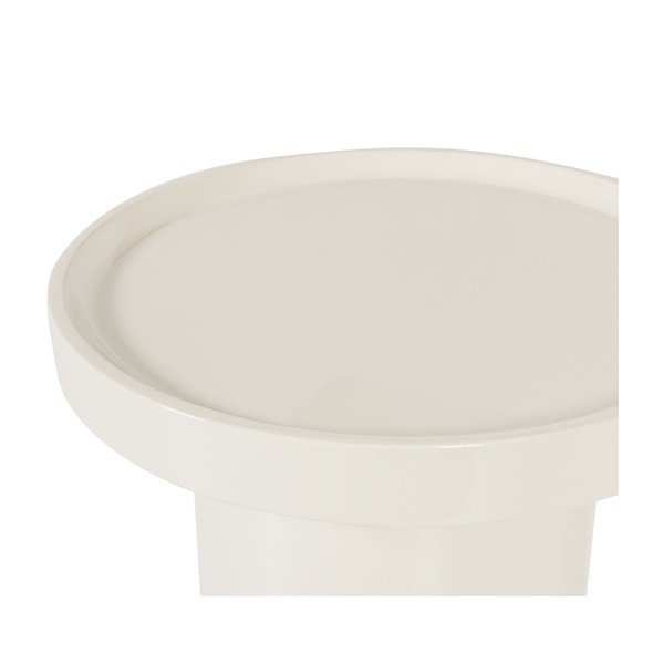 Okrągły stolik z połyskiem ø 40 cm Veluna – WOOOD-image-3