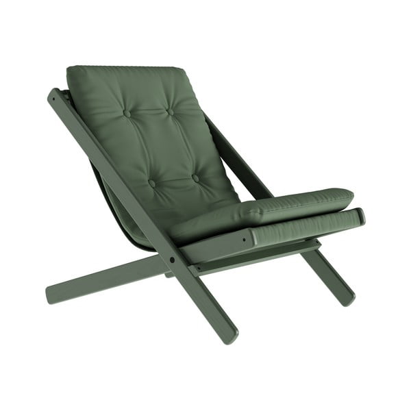 Składany fotel Karup Design Boogie Lawn Green/Olive Green
